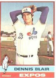 1976 Topps Baseball Cards      642     Dennis Blair